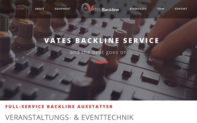 website-backline-service